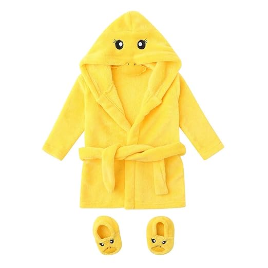 baby duck dressing gown
