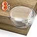 XL Size Baby Corner Guards, Extra Thick Strongest Available 3M Adhesive Corner Protectors That Won’t Damage Furniture, Ultimate Baby Proofing Protection Against Sharp Corners & Head Blows