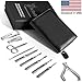 Manicure Set for Men – Pedicure Kit for Women – Manicure Kit stainless steel – Pedicure Tools with a leather case – Professional pedicure set – Mens Manicure Tools Black