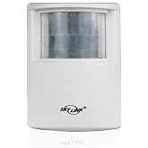 SkylinkHome ID-318 Wireless Water Resistant Motion Sensor Automatic Light Activated Energy Savings Transmitter for Indoor and Outdoor Home Automation