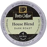 Peet's Coffee K-Cup Pack House Blend, 10 Count (Pack of 6)