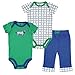 Yoga Sprout Clothing Set, 2 Bodysuits and Pant, Boy Dog, 18-24 Months