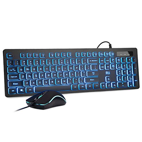 Rii Wired Keyboard Mouse Combo
