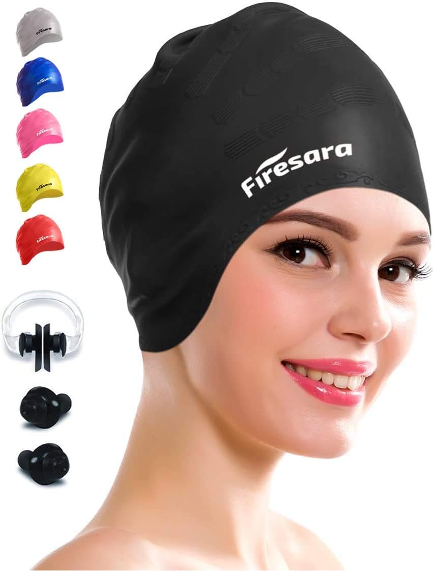 waterproof swimming hats for ladies