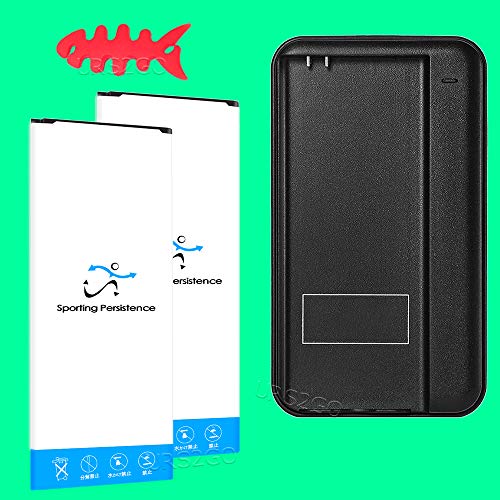 Long Lifespan 2X 6980mAh Spare Replacement Battery Multi Function Special Dock Rapid USB/AC Charger for Samsung Galaxy Note 4 SM-N910T Phone