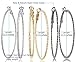 Silver Gold Gunmetal Grey Rhodium Plate Hoop Earrings Set For Women Teen Jewelry Diamond Cut 3 Pairs