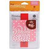 Cuttlebug Cricut A2 Embossing Folder and 5-Inch Border, Modern Vines
