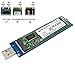 MEITK USB 3.0 to SATA Support 2230 2242 2260 2280 M.2 NGFF SSD External Enclosure Storage Box with ASM1153E Chip Based SATA