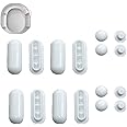 UtySty 16 Pack Toilet Seat Bumper Pads Kit Bidet Lid Attachment Push-in Replacement Buffer Spacer Anti-noise Cushion Pad Cover for Starck 3 X Overpriced Bathroom Repair Parts