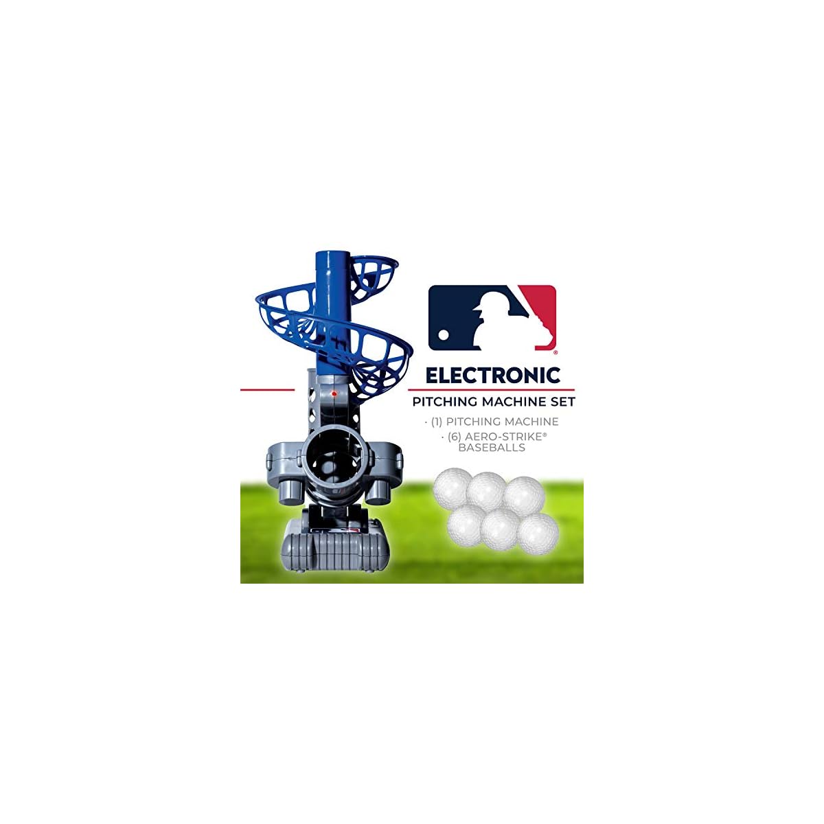 Franklin Sports MLB Kids Electronic Baseball Pitching Machine