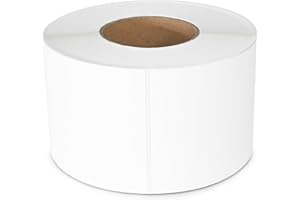 L LIKED Direct Thermal Labels 4"x 6" (1 Rolls, 1000 PCS) - for 3" Core Industrial Printers Address & Shipping Labels-White Perforations (Commercial Grade)