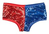 DC Comics Suicide Squad Harley Quinn Sequin Hot Pant