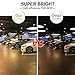 50W Super Bright Corn LED Light Bulbs (500W Equivalent) - 3000K Warm White 5500Lumens - E26 with E39 Large Mogul Base Adapter for Large Area Lighting-Garage Warehouse Factory Office Barn Street Lamp
