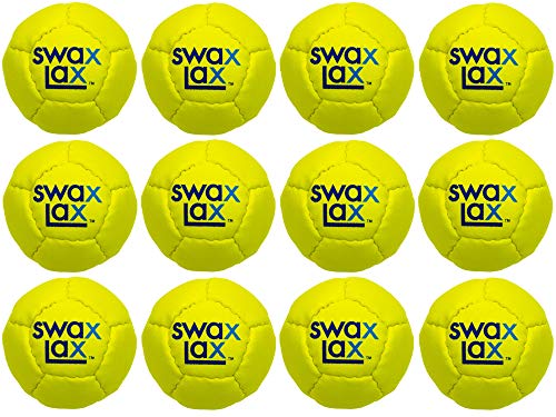 image for SWAX LAX 12-Pack Coach-Team Bundle Lacrosse Training Balls Ball Bag, S