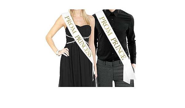 PROM PRINCE \u0026 PROM PRINCESS Sashes 