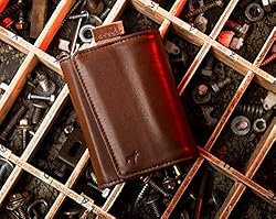 The Frenchie Co. Mini Speed Wallet | Mocha + Tan
