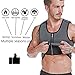 NonEcho Men Sauna Vest Hot Sweat Waist Trainer Corset Neoprene Tank Top Shapewear Slimming Shirt Workout Suit