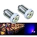 PA 10PCS #1893#44#47#756#1847 BA9S 4SMD LED Wedge Pinball Machine Light Bulb Purple-6.3V