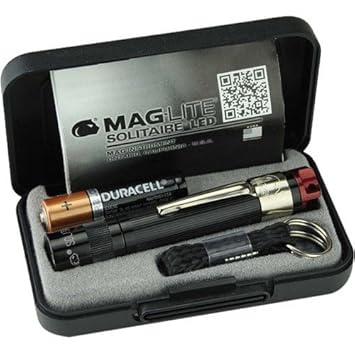 Maglite Solitaire Spectrum RED LED Taschenlampe, Rotlicht