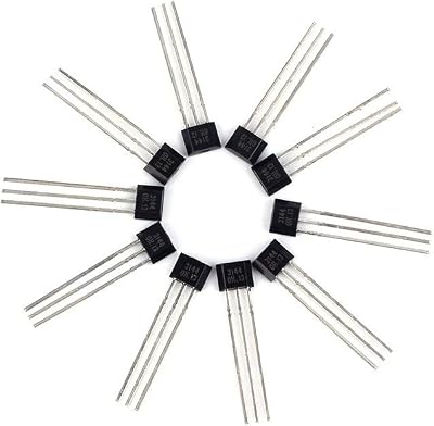 Yosoo 10x A3144E 3144 OH3144E Hall Effect Sensor SIP Three-Pin Switch