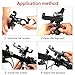 Bike Mount,EMIUP Universal Cell Phone Bicycle Handlebar & Motorcycle Holder Cradle with 360 Rotate for iPhone 6s 6 5s 5c 5,Samsung Galaxy S5 S4 S3, Google Nexus 5 4 and GPS Device Up to 3.7in wide