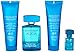 Perry Ellis for Men - 4 Pc Gift Set 3.4oz EDT Spray, 3oz Soothing After Shave Balm, 3oz Shower Gel, 0.25oz EDT Spray