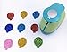 TECH-P® Creative Life Multi-Pattern Hand Press Album Cards Paper Craft Punch,Card Scrapbooking Engraving Kid Cut DIY Handmade Hole Puncher. (Balloon)