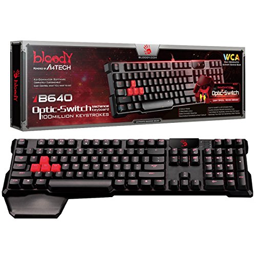 Teclado Mecânico Usb Gamer Bloody B640 Preto A4 Tech