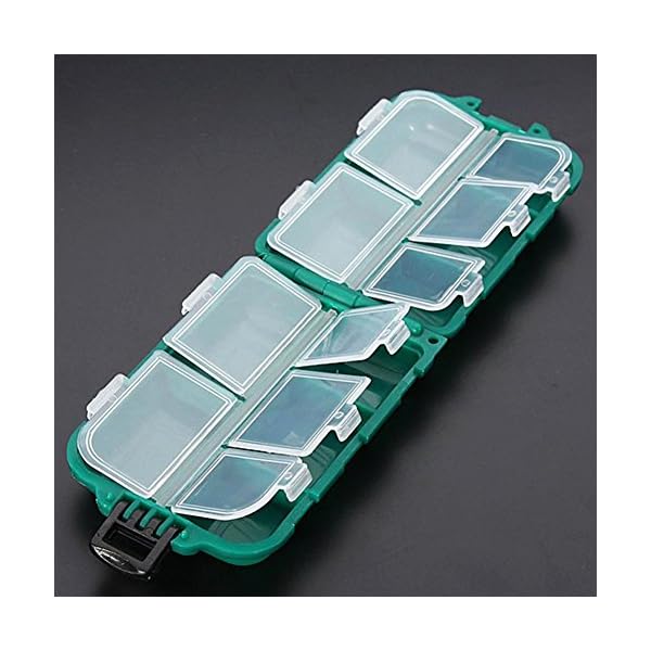 Yosoo-Small-10-Compartments-Waterproof-Hard-Fishing-Tackle-Box-Case-Hooks-Lure-Baits-Storage-Box