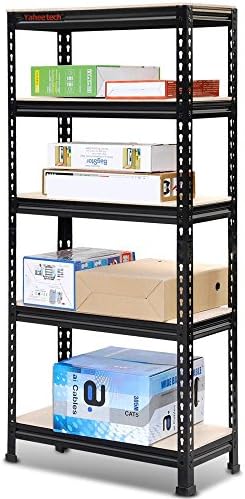 Heavy Duty Shelf Garage Steel Metal Storage 5 Level Adjustable Shelves Rack