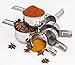 Stainless Steel Measuring Cups Set - Stackable 6 Pieces By Superb Chefs.
