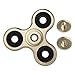 ELONGDI EDC Hand Spinner Aluminum Help Focus Durable Finger Spinner Toy Perfect for Spend Time Relieves Anxiety Fidget ADHD Autism Lessen Boredom, High Speed Up to 5mins (Gold)