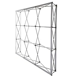Displayfactory Pop Up Display Stand, Portable