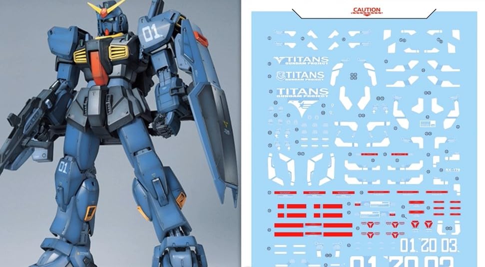 Mua [PG 1:60] RX-178 Water Transfer Decal for Gundam MK-II (Titans) (1/ ...