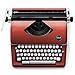 Typecast Retro Typewriter by We R Memory Keepers | Red