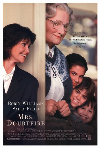 Image result for mrs doubtfire robin williams poster