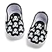 JTC Baby Crawl Crib Skull Printed Slip- On Leisure Single Shoes (Length:Approx 4.1'', Black)