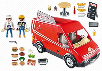 Playmobil jim's food truck Clearance