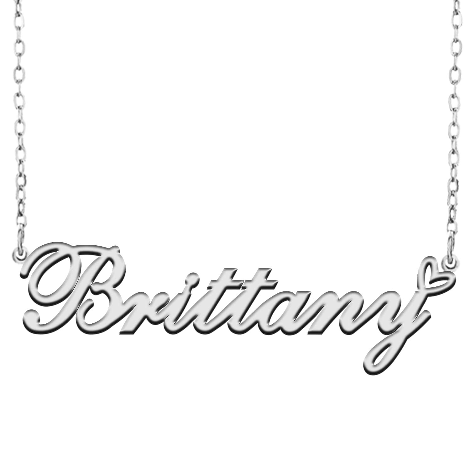 RONKAHSHOW Brittany Custom Name Necklace Customized