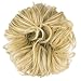 FESHFEN Messy Hair Bun Hair Pieces Elastic Wavy Curly Hair Bun Scrunchies Extensions Synthetic Chignon Hairpieces for Women Girls, Pale Golden Blonde 1 PCS