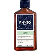 PHYTO VOLUME Volumizing Shampoo, Lightweight, For Fine Hair and Thin Hair, Instant Volume, 8.45 fl. oz