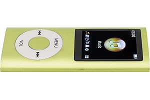 Zyyini Portable MP3 Music Player with Lossless Sound, Large Memory Capacity, Long Battery Life for Enjoying Music, Sleek Alum