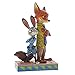 Jim Shore Disney Traditions by Enesco 4057956 Nick and Judy from Zootopia