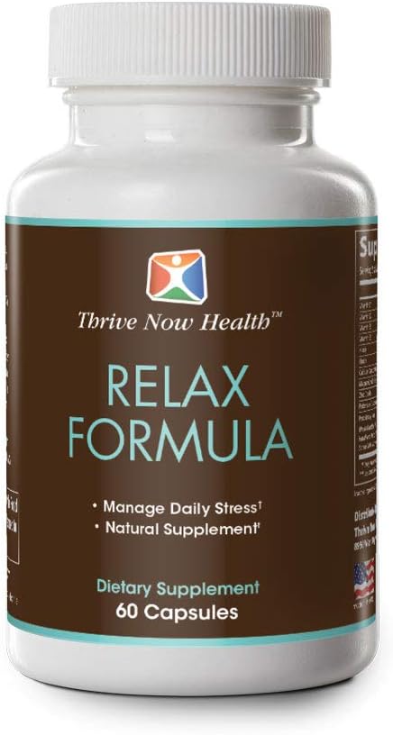 Thrive Now Health Relax Formula, 60-Count