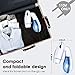 Steamers for Clothes,Handheld Mini Garment Steamer with Foldable Design for Travel and Home,Powerful Wrinkle Remover with 360°Anti-Leak,13s Fast Heat-Up, Auto-Off Portable Fabric Steamer