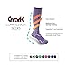 Compression Soccer Socks, Gmark Unisex Over The Calf Moderate (15-20mmHg) Graduated Football Socks 1-6 Pairs