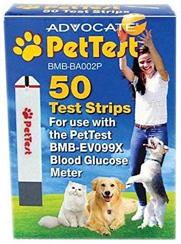 PetTest Strips Advocate - Monitoring Glucose Levels - Diabetes Testing Tools - Calibrated for Pets
