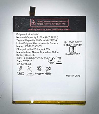 Sagar Trading Compatible Battery For Lyf Water 11 Amazon In Electronics