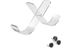 Hockey Puck Display Holder, Clear Acrylic Hockey Puck Display Rack Hockey Puck Autograph Memorabilia Display Shelf Stand for 