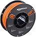 Amazon Basics PLA 3D Printer Filament,1.75mm,Orange,1 kg Spool